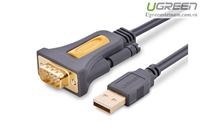 Cáp USB to Com dài 1,5m chính hãng Ugreen 20211 cao cấp