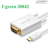 Cáp USB Type-C to VGA dài 1,5m chính hãng Ugreen 30842 cao cấp ( hất hàng)