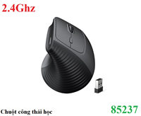 Chuột dọc không dây công thái học 2.4Ghz có 5 nút 4000DPI Ugreen 85237 cao cấp