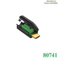 Đầu jack nối cáp HDMI Dương không hàn Ugreen 80741 cao cấp