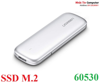 Hộp box đựng ổ cứng SSD M.2 B-Key & MB Key 2TB USB 3.0 Ugreen 60530 cao cấp (Vỏ Nhôm)