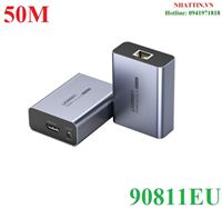 Thiết bị kéo dài tín hiệu HDMI 50m qua cáp Lan Cat6 chính hãng Ugreen 90811EU cao cấp